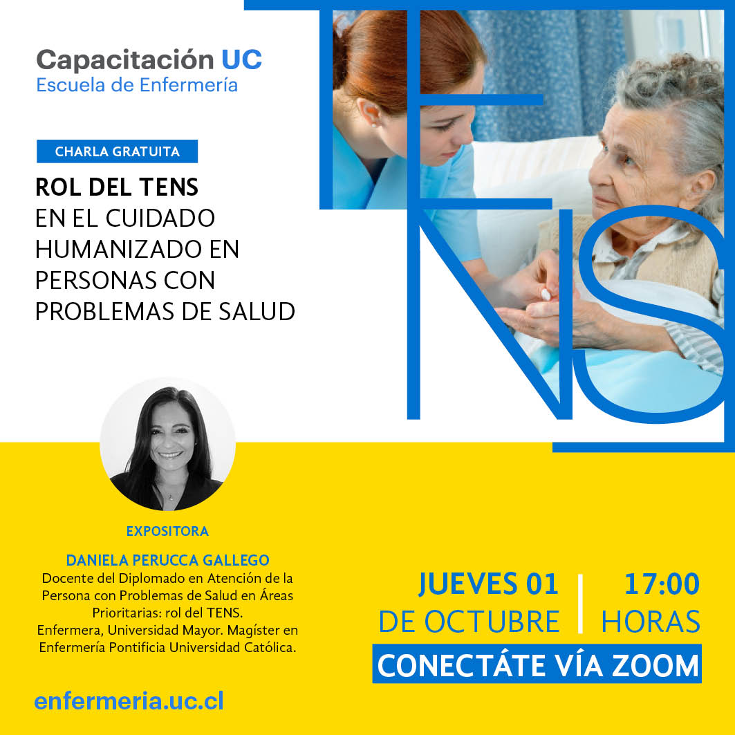 Un diálogo sobre el rol del TENS en la atención de personas con problemas de salud