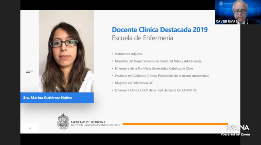Docente Clínica Destacada 2019